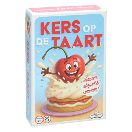 Identity games stapel- en balansspel kers op de taart - 4 spelers