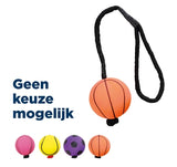 Trixie Sportball am Seil Moosgummi schwimmend sortiert