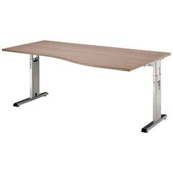 Bach Schreibtischhammer OS18 N braun 1800 mm x 1000 mm x 850 mm