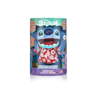 Disney Stitch Hawaiian Chatty Stitch Kuscheltier 30 cm + Sound