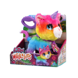 Spectron Furreal Walk-a-Lots Einhorn-Katze, interaktives Tier