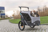 Trixie Dog Bike Cart falten grau