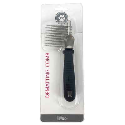 Tools-2-Groom Tangle Kamm mit Kunststoffgriff