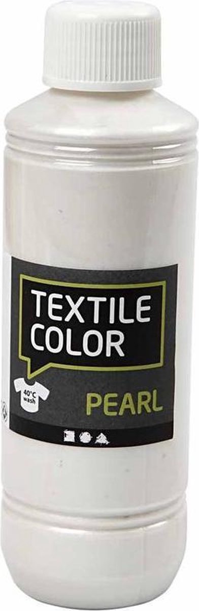 Kreativfirma Textilfarbe - Abdeckung Textilfarbe - Basisperle, 250 ml
