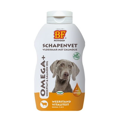 Biofood flüssiges Schaffett mit Lachsöl