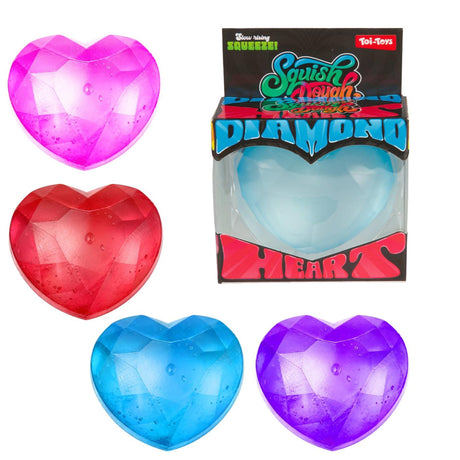 Toi toys toi-toys squishdough knijphart 7cm 124gr 4ass
