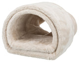 Trixie Spieltunnel Hase Meerschweinchen Plüsch beige