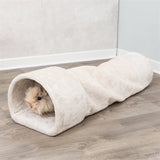 Trixie Spieltunnel Hase Meerschweinchen Plüsch beige