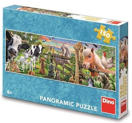 Dinotoys Dino-Puzzle – Nutztiere – 150 Teile