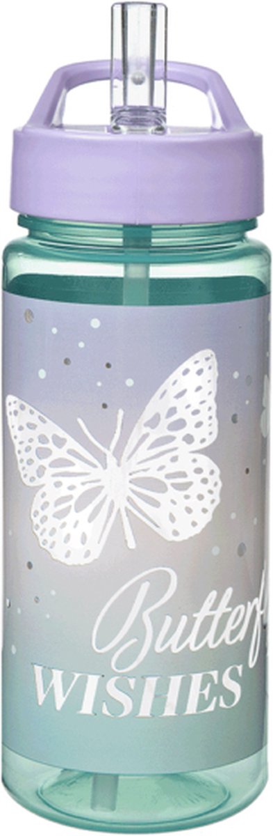 Undercover Areo Trinkflasche Schmetterlinge, 500ml