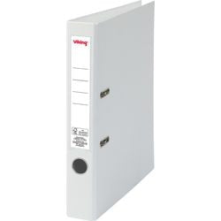 Ordner viking 3943620 a4 karton, pp (polypropeen) wit staand 2-rings 1 stuk