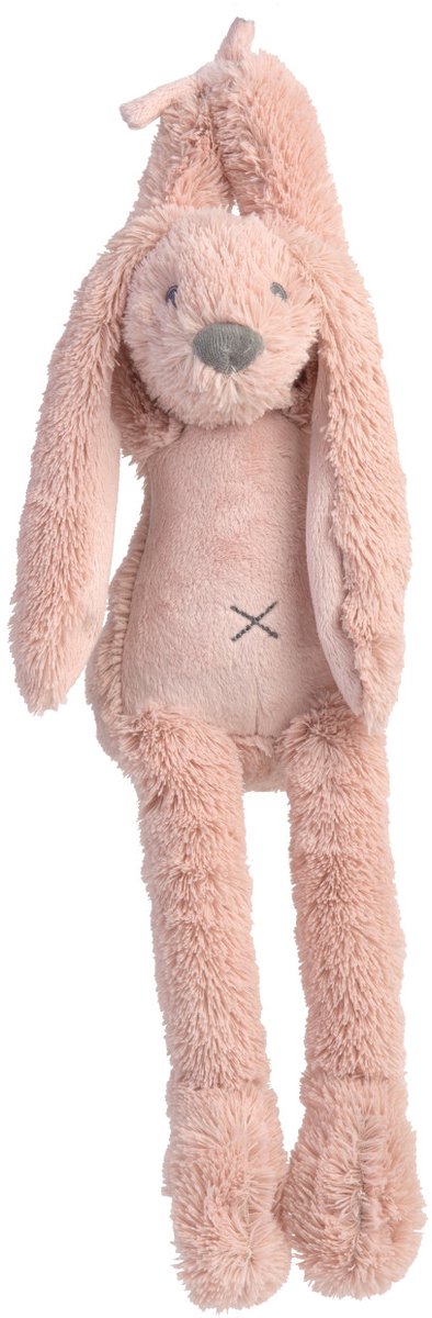Happy horse konijn richie muziekknuffel - oudroze - baby cadeau