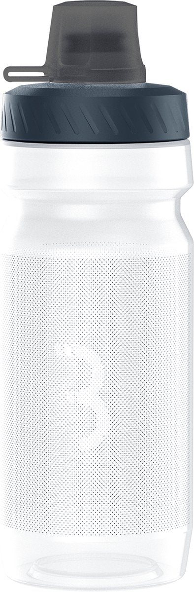 Bbb Cycling Auto Tank Mudcap Autoclose Wasserflasche Rennrad – Trinkflasche Fahrrad – Wasserflasche Radfahren MTB – Wasserflasche 550 ml – transparent – bwb-12