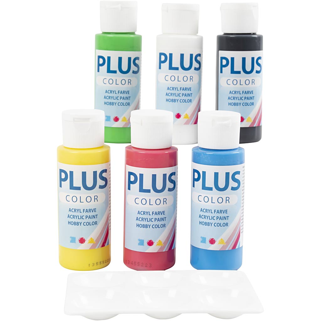 Plus-Farbe https: www.cchobby.nl plus-color-acrylic paint-primary-colours-6x60-ml-1-doos