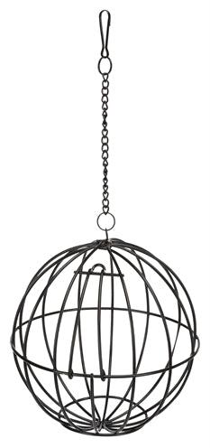 Trixie Futterball aus Metall schwarz