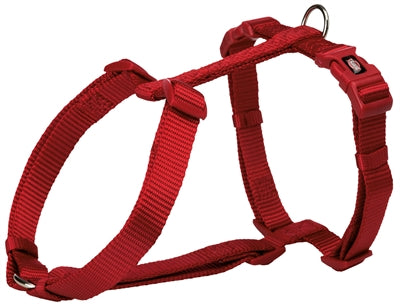 Trixie Hundegeschirr Premium H-Geschirr rot