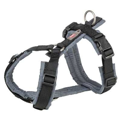 Trixie Hundegeschirr Premium Zeichnen schwarz grau
