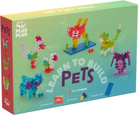 Plus-Plus Tiere bauen lernen 275-teiliger Baukasten – 3962 – Konstruktionsspielzeug – Konstruktionsspielzeug – Set mit Bausteinen – ab 5 Jahren