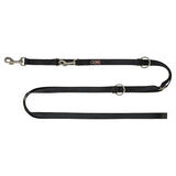 Trixie Hundeleine Premium verstellbar schwarz