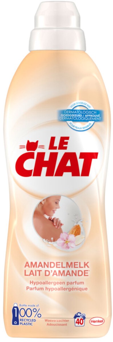 Le Chat Weichspüler Mandelmilch - 880 ml (40 Wäschen)