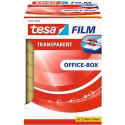 Tesa Klebebandfolie transparent Format 19 mm x 66 m 8 Rollen