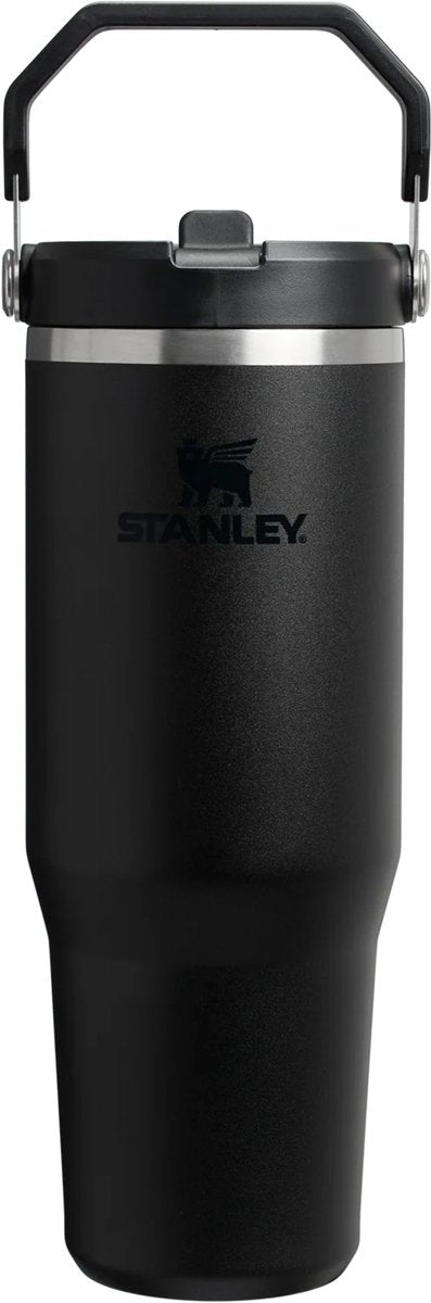 Stanley waterfles - drinkfles - the aerolight transit bottle cream gloss - black - 890 ml
