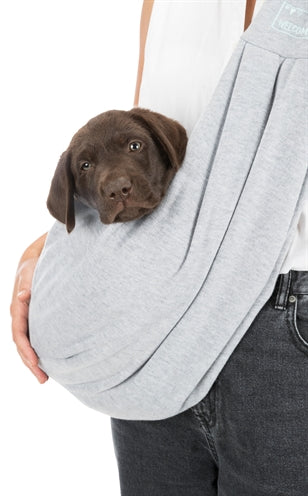 Trixie Junior Hundetasche Bauchtrage hellgrau mintgrün