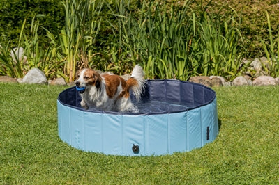 Trixie -Abdeckung für Hundepool hellblau