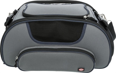 Trixie Hundetasche Flugzeugtasche Flügel grau blau