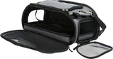Trixie Hundetasche Flugzeugtasche Flügel grau schwarz