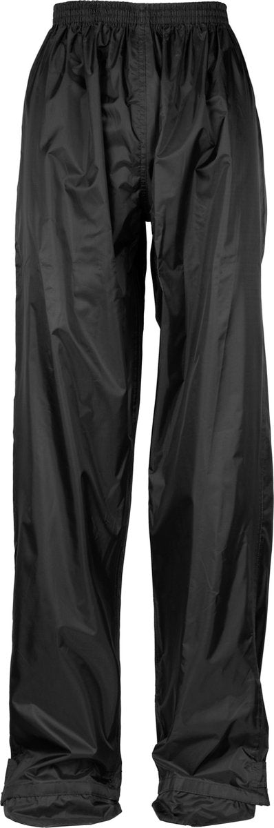 Ralka wasserdichte Regenhose mit Schuhschutz – Kinder – Schwarz – Größe 176