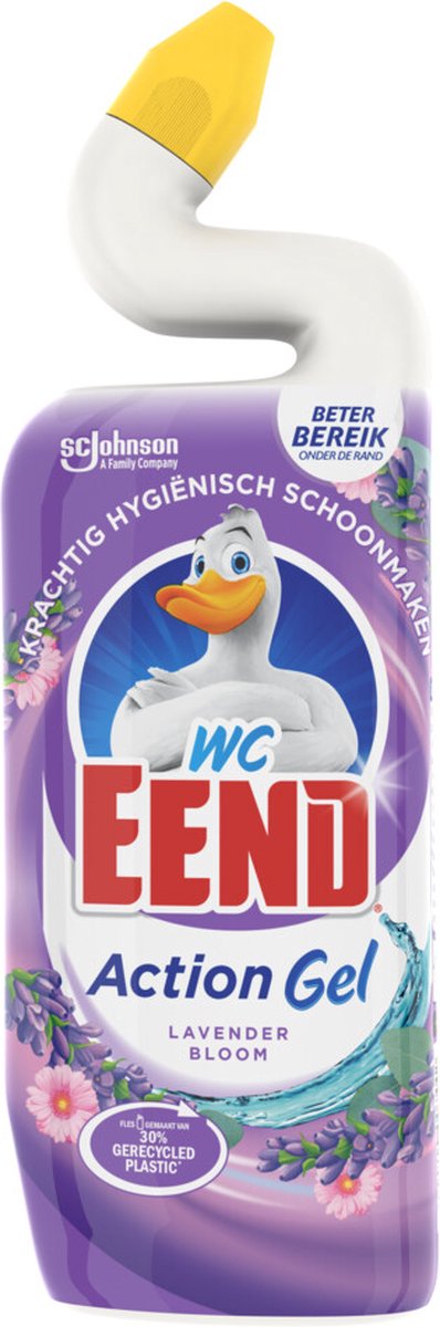 Wc-eend toiletreiniger lavendel fresh (750ml)