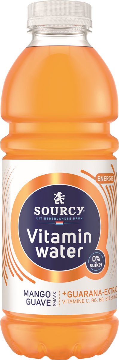 Sourcy vitaminwater - mango guave 6x1l - voordeelverpakking
