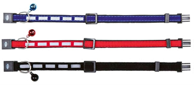 Trixie Katzenhalsband Safer Life Samt reflektierend sortiert