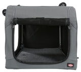 Trixie Soft Kennel Easy Travel Box grau