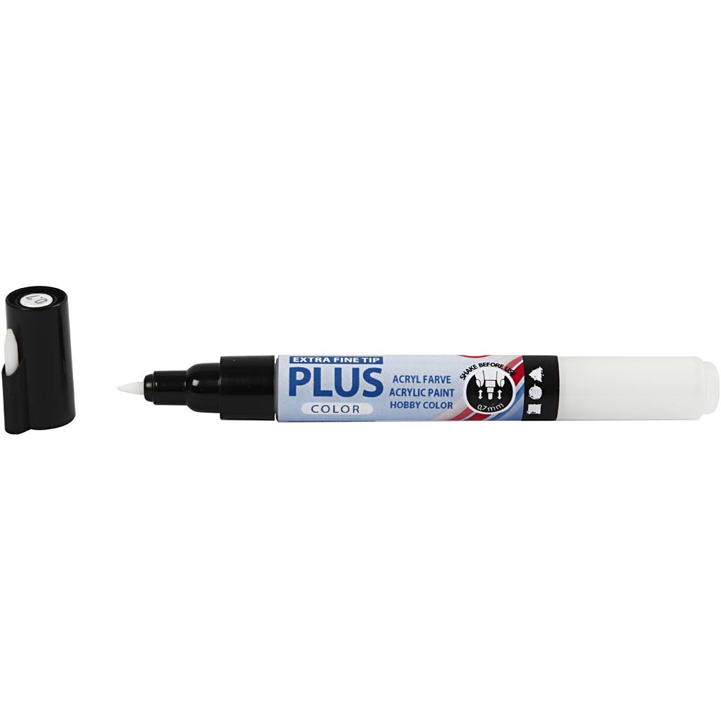 Creativ Company Plus Farbmarker Off-White, 5,5 ml