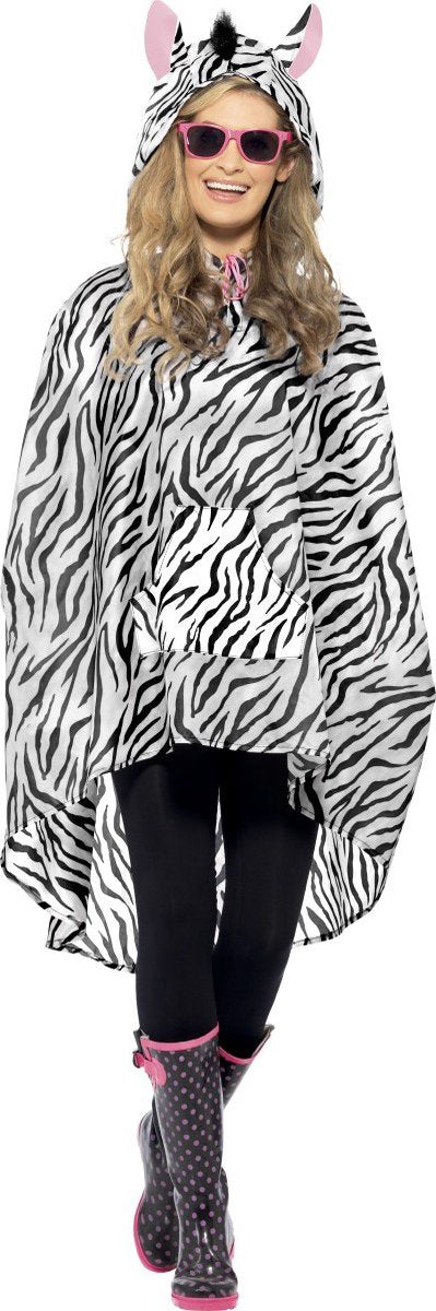Smiffys zebra party poncho