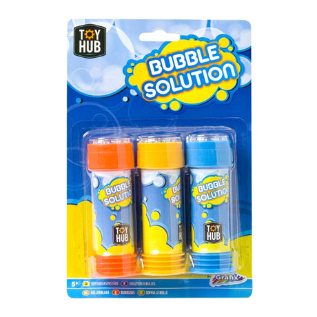 Grafix Seifenblasenbläser 3x 60ml auf Karte