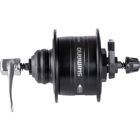 Shimano Dynamonaaf Hd -3d37 3 Watt - 32 Löcher - Mittelschloss - Schneller Spanner - Schwarz