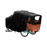 Ds Covers Lastenfahrradabdeckung für Zweispurfahrräder (3 Räder) mit integrierter Regenhülle