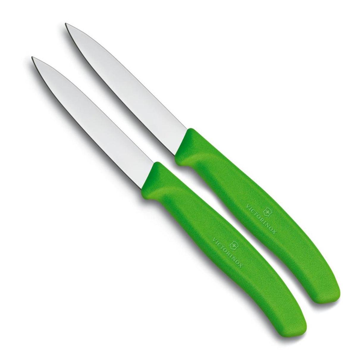 Victorinox glattes Schälmesser 2 Stück grün