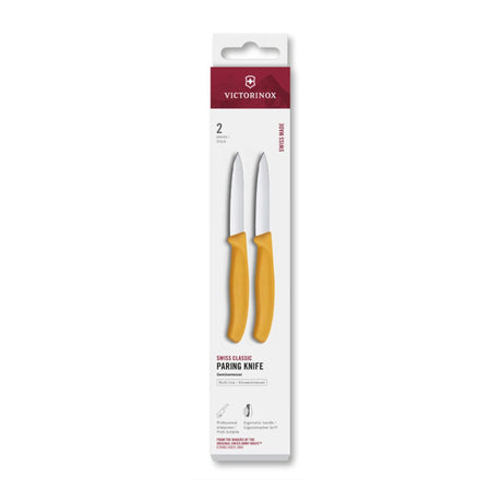 Victorinox Schälmesser 2 Stück gelb spitz 8cm