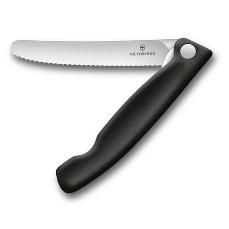 Victorinox klappbares Tafelmesser schwarz