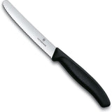 Victorinox Tomatenmesser gezahnt schwarz