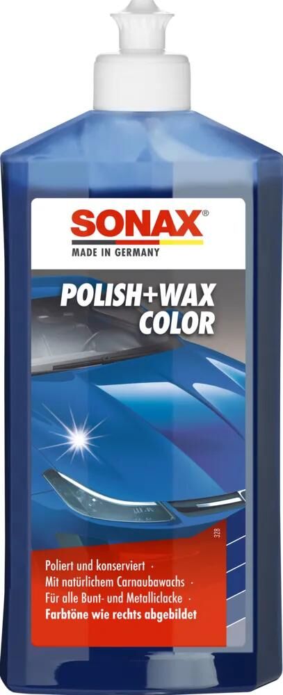 SONAX Autopolitur Politur Wachsfarbe Nanopro Farbpolitur + Wachs Blau