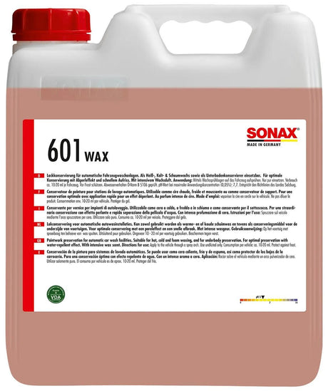 Sonax Reinigungszusatz Brillantwachs mit Wachsduft Brillantwachs 10 l Kanister Wachsduft