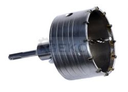 Geko Hohlhammerbohrer – 100 mm – SDS plus – für Präzisionsarbeiten in Baumaterialien