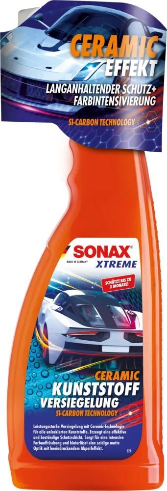 SONAX Kunststoffpflegemittel Xtreme Ceramic. Plastik frisch. Keramik Xtreme