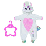 Zapf baby born Einhorn-Einteiler 43 cm