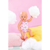 Baby born Strampler 43 cm rosa weiß
